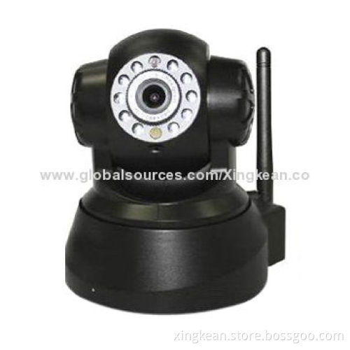 Wireless IP Camera with 1/4-inch Color CMOS Sensor, Supports PTZ and Alarm, p2p